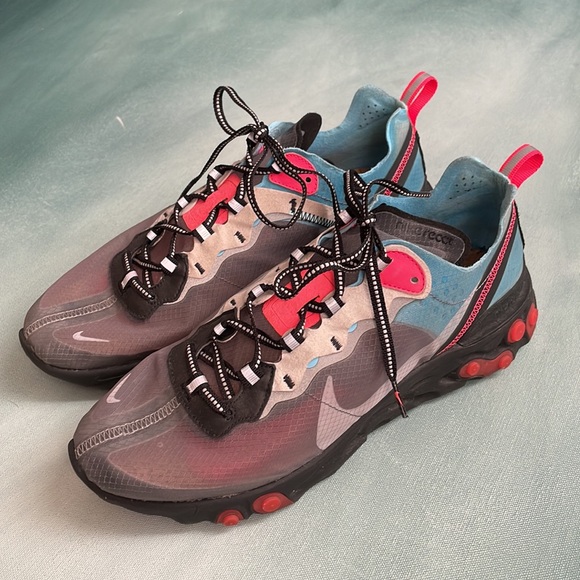Nike Element React 87 Sneakers Solar Red - Picture 3 of 11